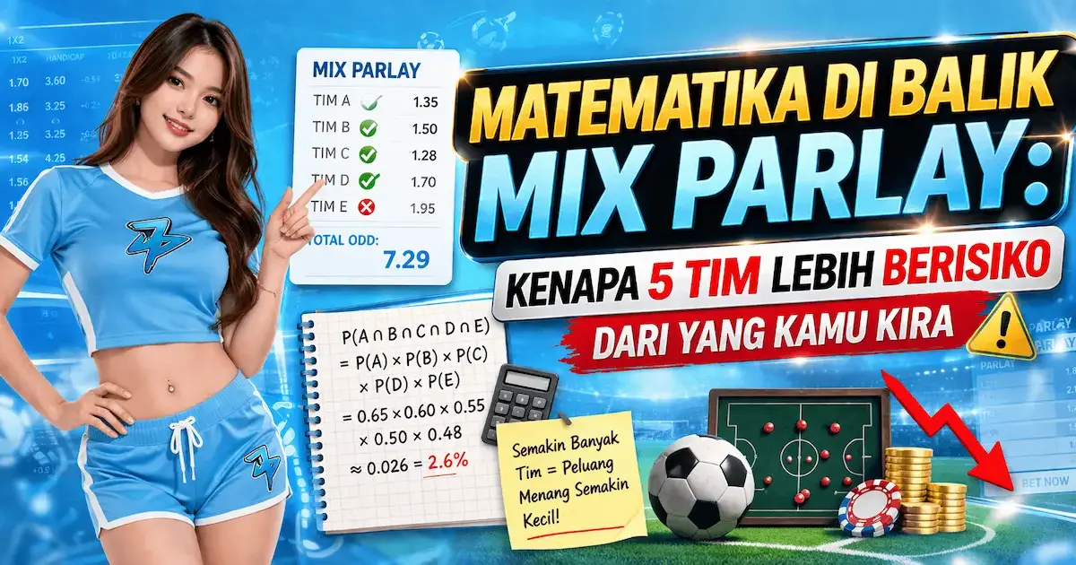Ilustrasi probabilitas Mix Parlay